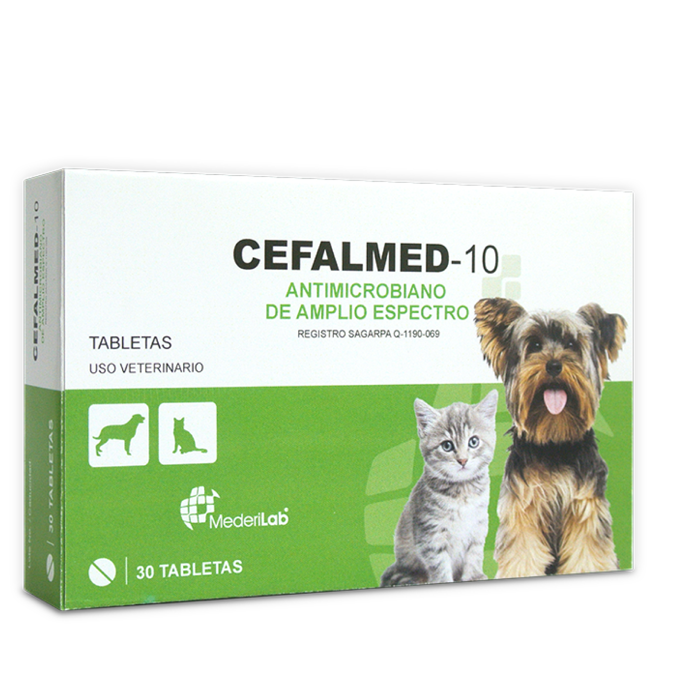 cefalmed 10 antimicrobiano mederilab gato perro cefalmed 10 antimicrobiano mederilab gato perro